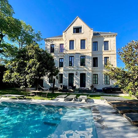 Demeure Saint Louis Historic Manor, City 700M, Parking,A C,Clim,Wifi, Heated Pool, City View 卡尔卡松 外观 照片