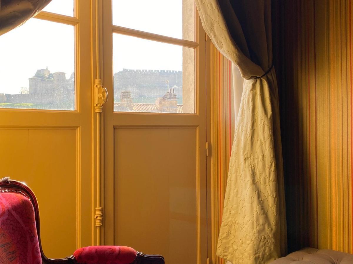 Demeure Saint Louis Historic Manor, City 700M, Parking,A C,Clim,Wifi, Heated Pool, City View 卡尔卡松 外观 照片