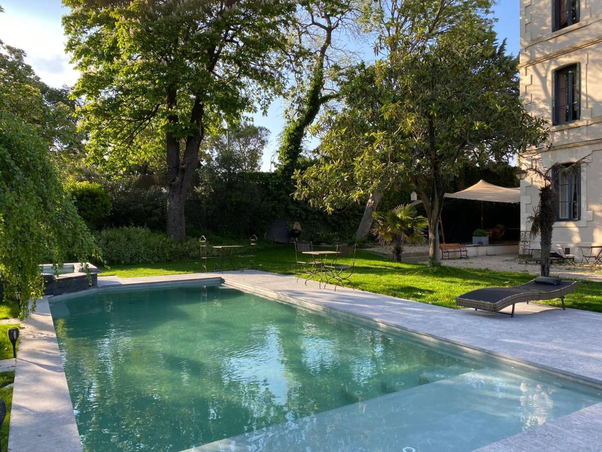 Demeure Saint Louis Historic Manor, City 700M, Parking,A C,Clim,Wifi, Heated Pool, City View 卡尔卡松 外观 照片