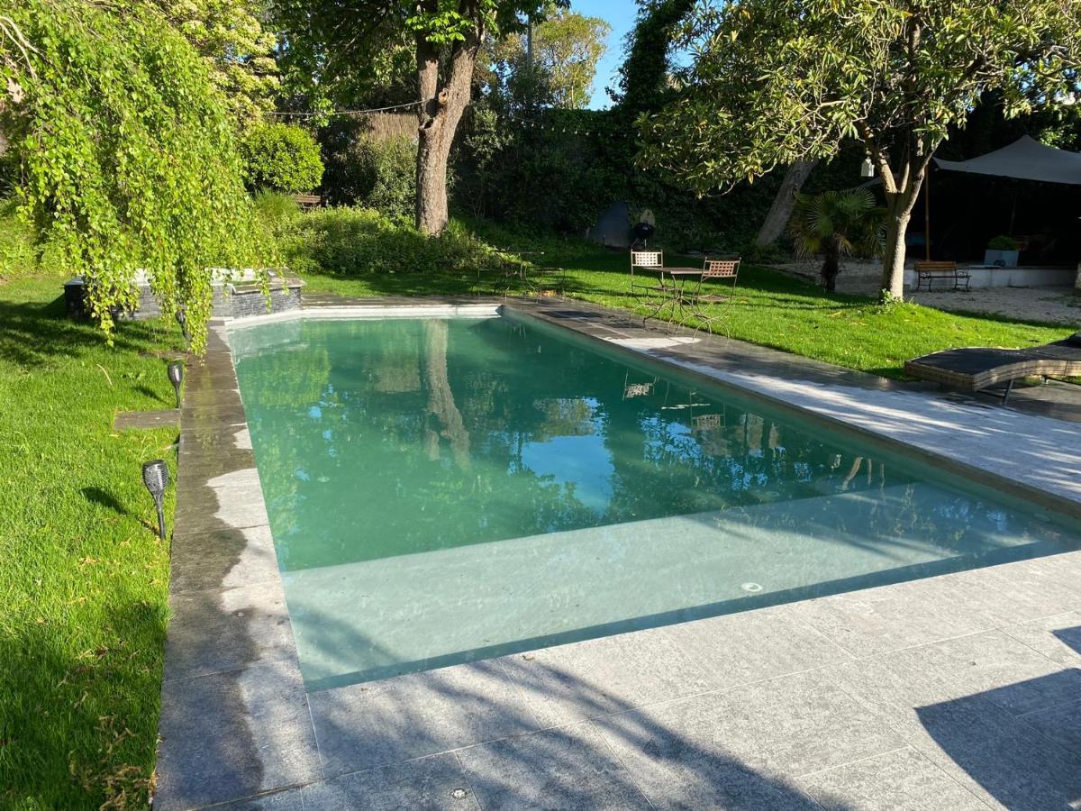 Demeure Saint Louis Historic Manor, City 700M, Parking,A C,Clim,Wifi, Heated Pool, City View 卡尔卡松 外观 照片