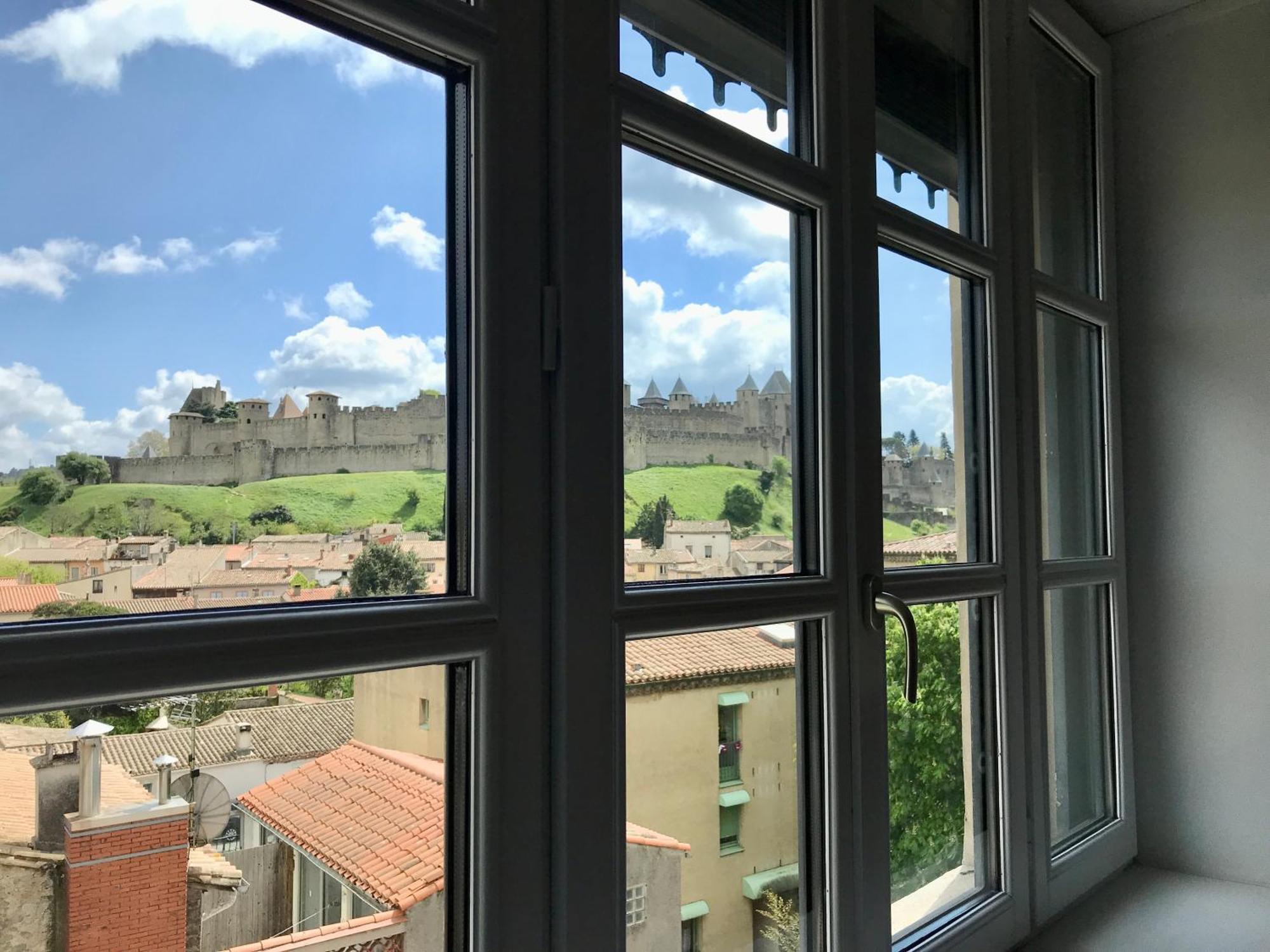 Demeure Saint Louis Historic Manor, City 700M, Parking,A C,Clim,Wifi, Heated Pool, City View 卡尔卡松 外观 照片